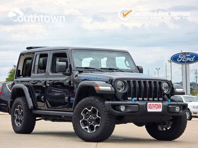 Used 2023 Jeep Wrangler Unlimited Rubicon 4xe w/ Steel Bumper Group AWD/4WD image 1
