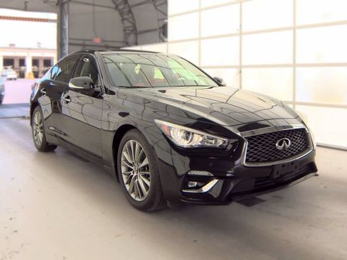 Certified 2023 INFINITI Q50 Luxe w/ Cargo Package AWD/4WD image 3