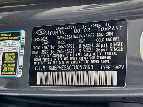Used 2026 Hyundai Palisade Calligraphy AWD/4WD image 34
