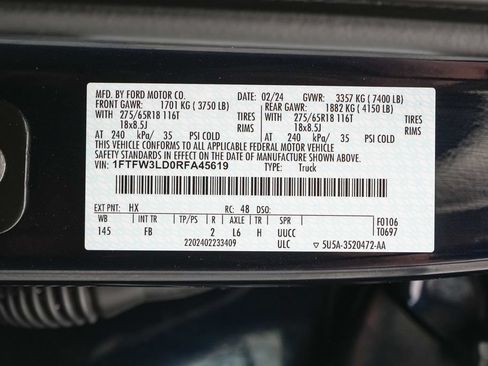 Certified 2024 Ford F150 XLT w/ Equipment Group 302A MID AWD/4WD image 24