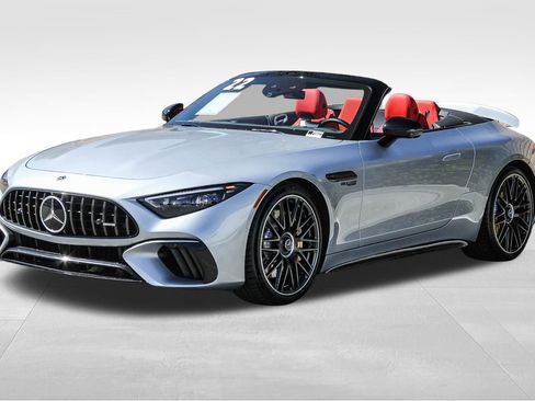 Certified 2022 Mercedes-Benz SL 55 AMG 4MATIC image 3