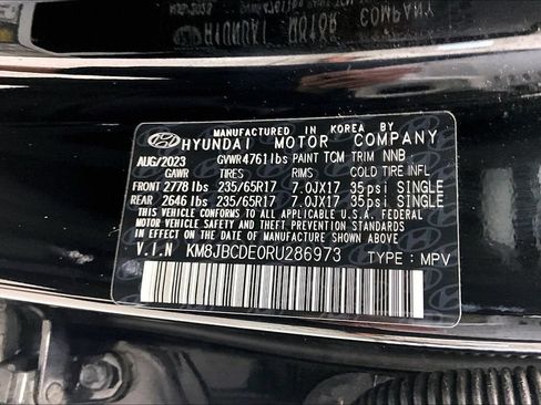 Certified 2024 Hyundai Tucson SEL AWD/4WD image 34