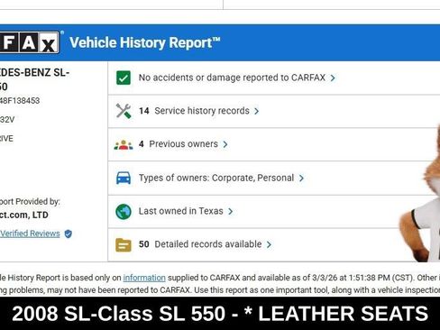 Used 2008 Mercedes-Benz SL 550 image 9