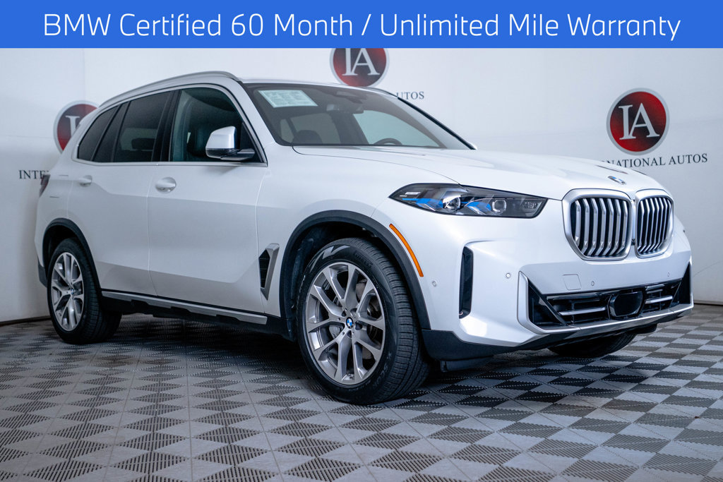 Certified 2024 BMW X5 xDrive40i w/ Premium Package AWD/4WD image 1