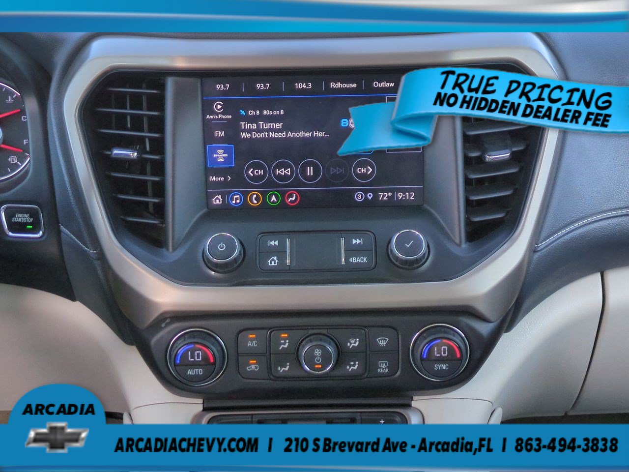 Certified 2021 GMC Acadia Denali w/ Denali Technology Package FWD image 19