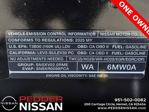 Used 2025 Nissan Sentra S image 35