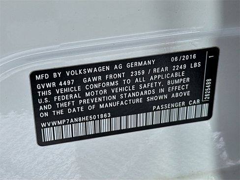 Used 2017 Volkswagen CC R-Line Executive image 31