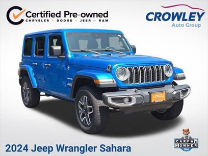 Certified 2024 Jeep Wrangler Unlimited Sahara w/ Technology Group