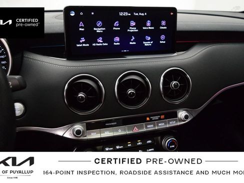 Certified 2022 Kia Stinger GT2 w/ Red Interior Color Package RWD image 23