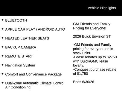 New 2026 Buick Envision Sport Touring