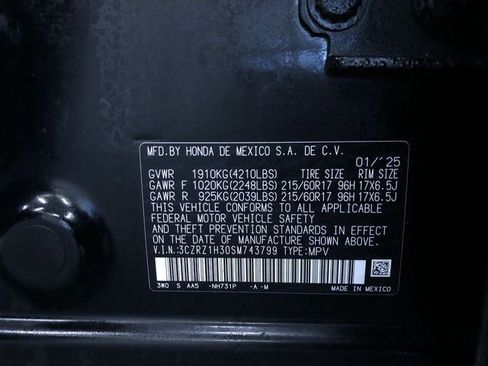 Used 2025 Honda HR-V LX image 32