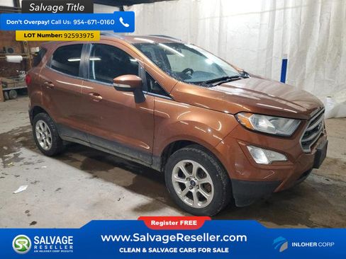 Used 2018 Ford EcoSport SE w/ SE Convenience Package AWD/4WD image 5