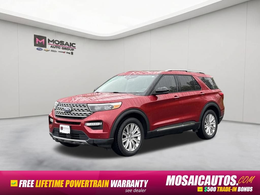 Used 2023 Ford Explorer Limited w/ Equipment Group 301A AWD/4WD image 3