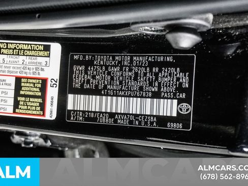 Used 2023 Toyota Camry SE FWD image 50