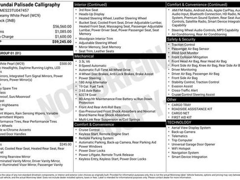 New 2026 Hyundai Palisade Calligraphy image 28