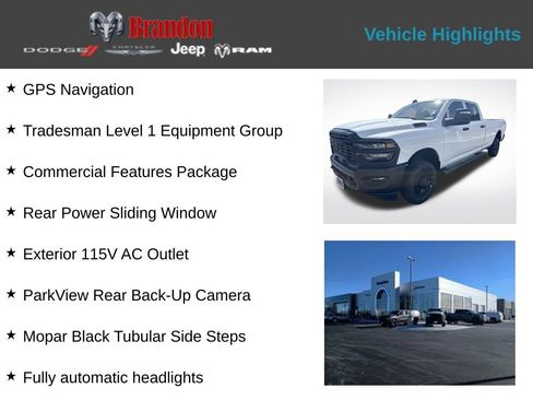 New 2026 RAM 2500 Tradesman image 2