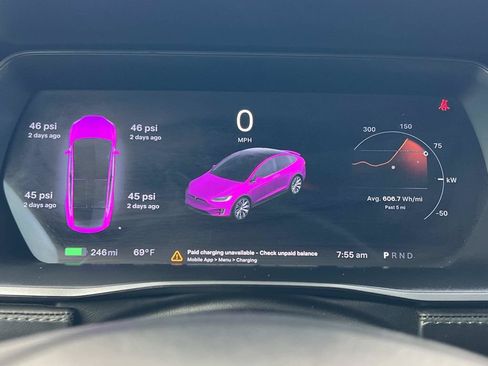 Used 2020 Tesla Model X Long Range AWD/4WD image 12