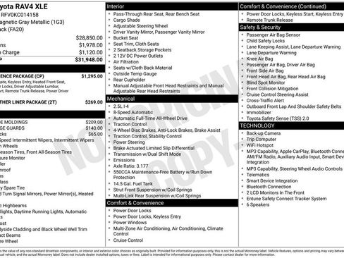 Used 2019 Toyota RAV4 XLE w/ Convenience Package image 5