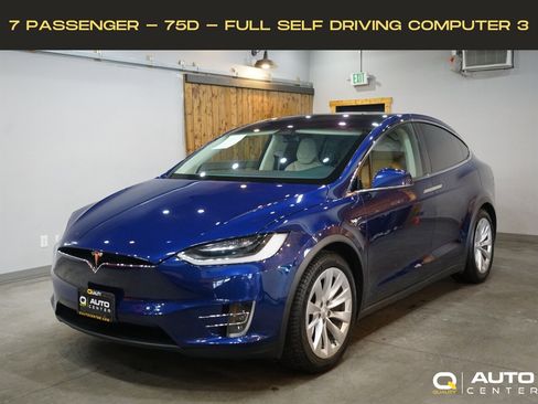 Used 2019 Tesla Model X 75D AWD/4WD image 1