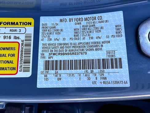 Certified 2025 Ford Bronco Sport Big Bend w/ Convenience Package image 33