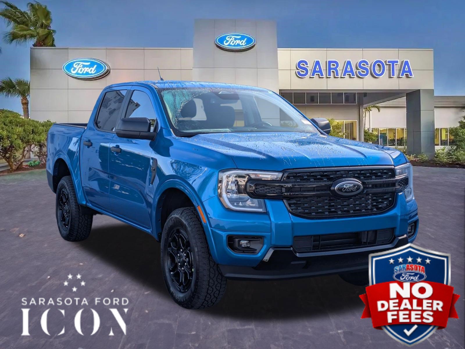 New 2026 Ford Ranger XLT w/ Black Appearance Package RWD image 1