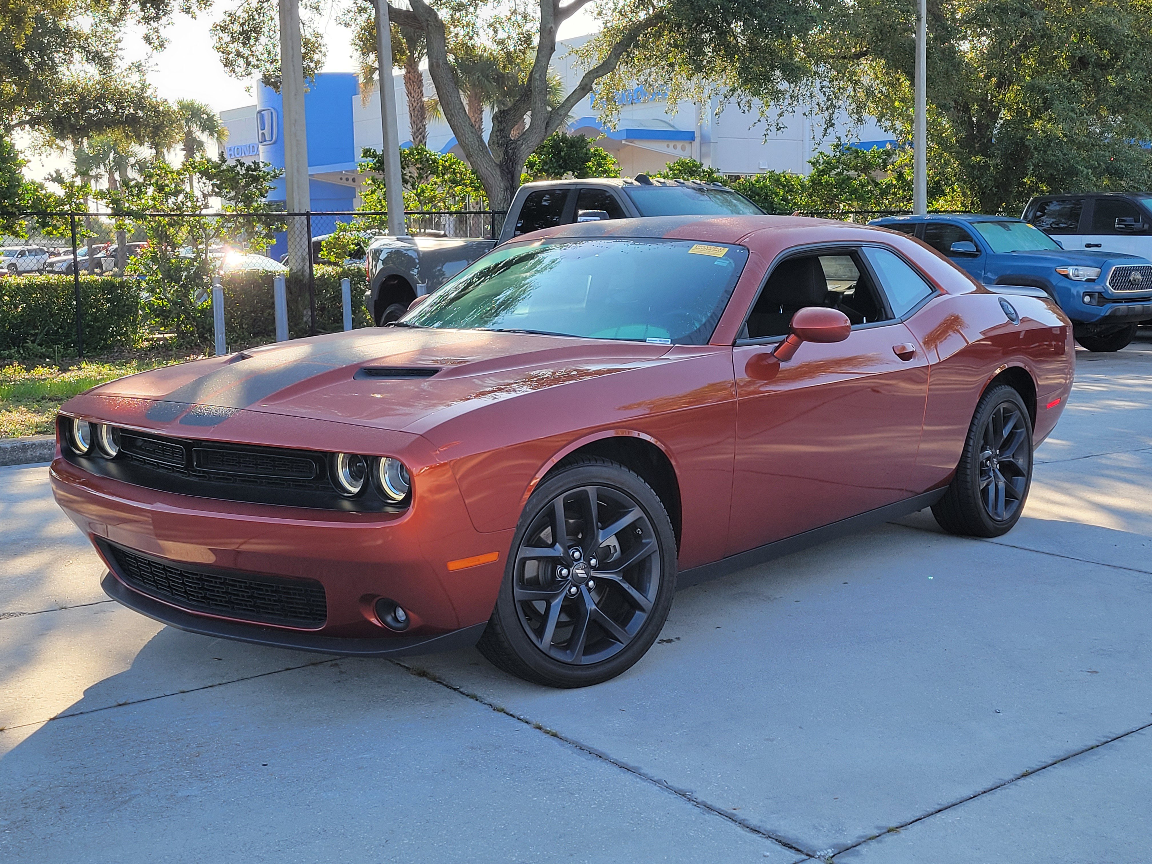 Used 2023 Dodge Challenger SXT w/ Blacktop Package RWD image 1