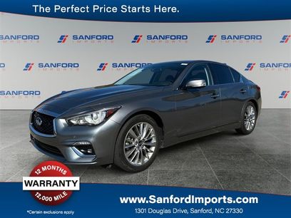Used 2021 INFINITI Q50 Luxe