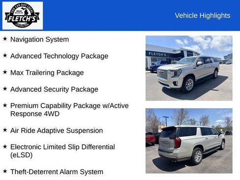 Used 2023 GMC Yukon XL Denali AWD/4WD image 2