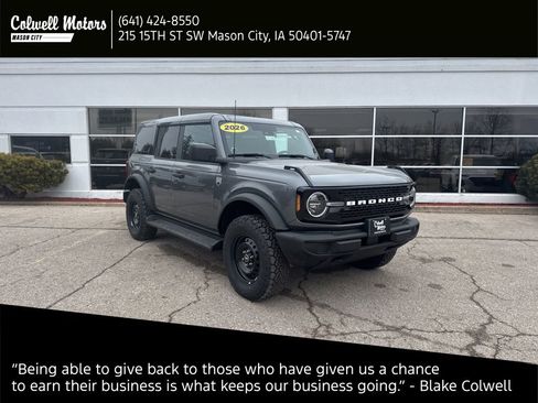 New 2026 Ford Bronco Big Bend image 1