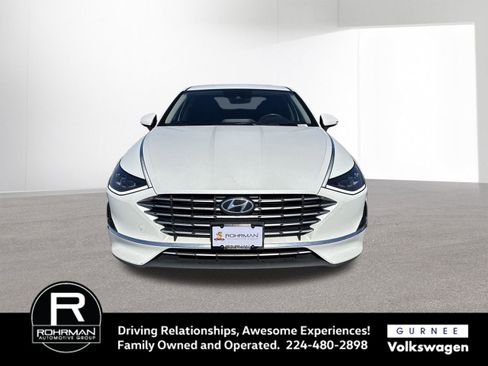 Used 2022 Hyundai Sonata Blue image 3