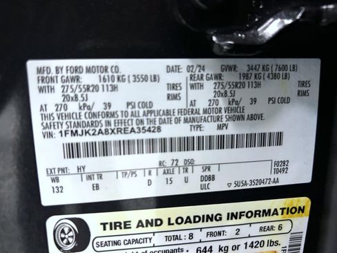 Used 2024 Ford Expedition Max Limited image 26