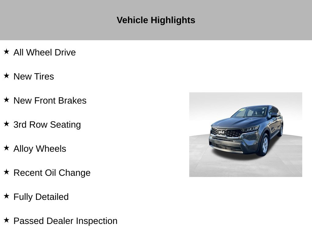 Certified 2022 Kia Sorento LX AWD/4WD image 10