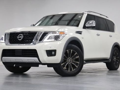 Used 2018 Nissan Armada Platinum w/ Captain Seat Package AWD/4WD image 8