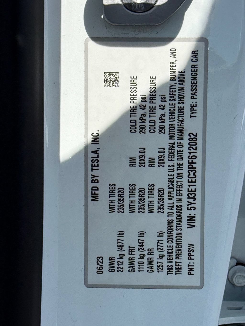 Used 2023 Tesla Model 3 Performance AWD/4WD image 36