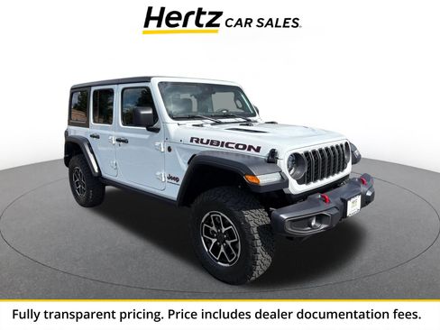 Used 2025 Jeep Wrangler Unlimited Rubicon AWD/4WD image 1