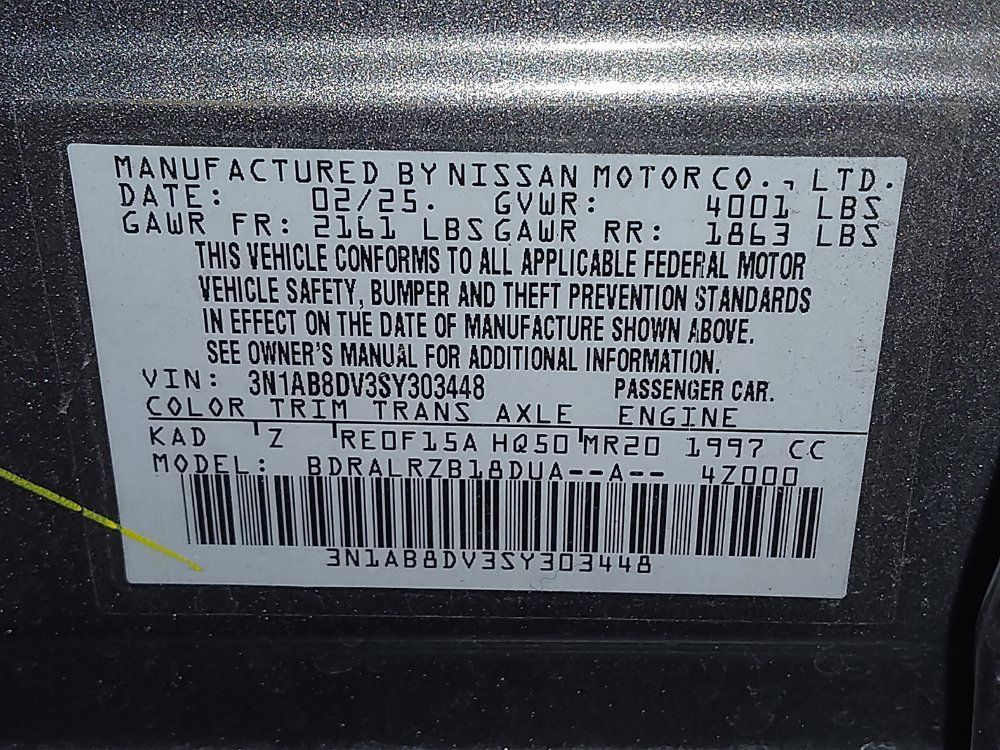 Used 2025 Nissan Sentra SR FWD image 33