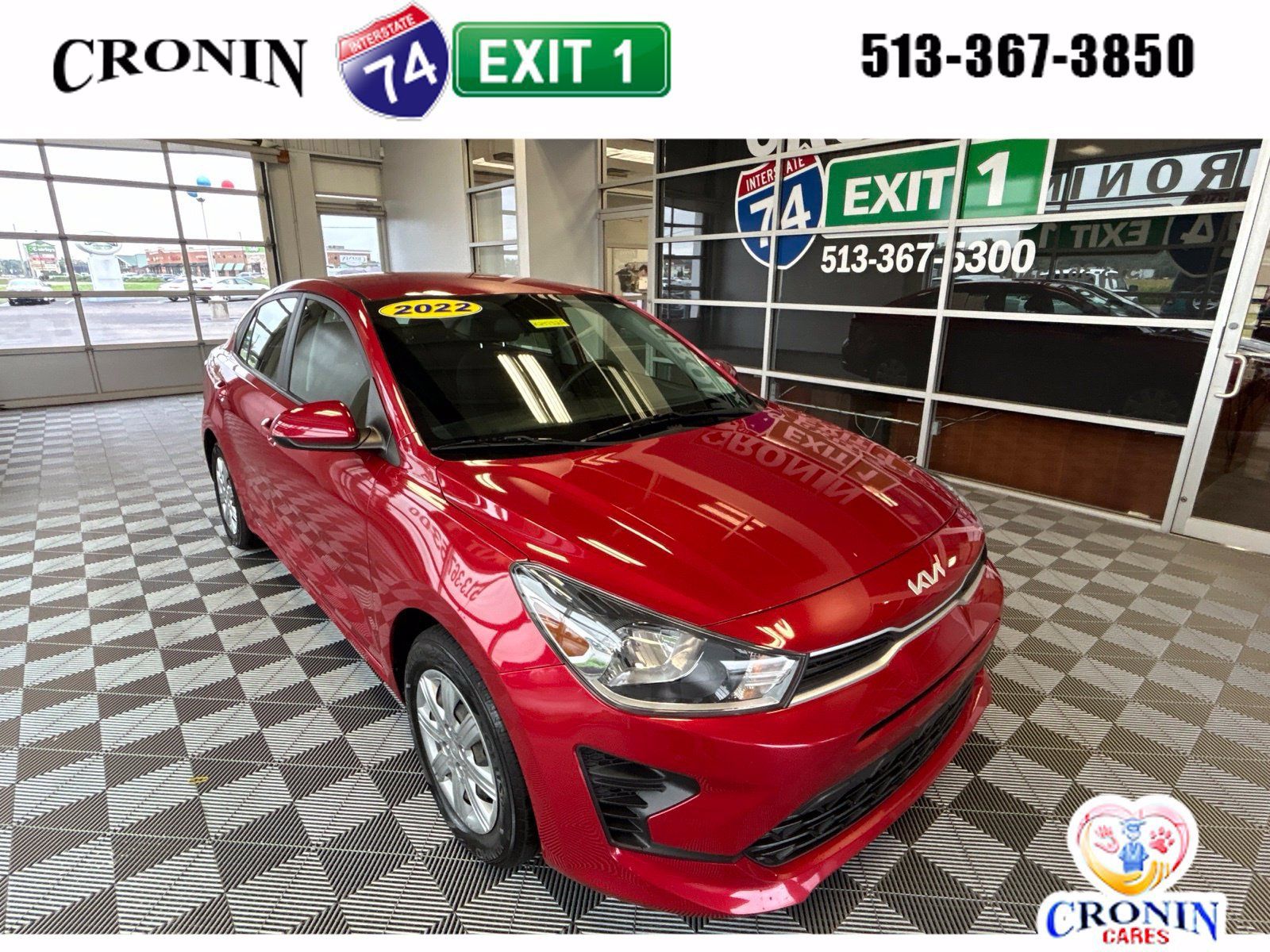 Used 2022 Kia Rio S FWD image 1