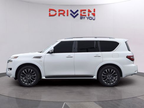 Used 2021 Nissan Armada Platinum w/ Captain's Chairs Package image 2