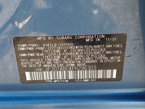 Certified 2023 Subaru Crosstrek 2.0i image 37