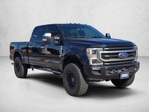 Used 2022 Ford F350 Platinum w/ Tremor Off-Road Package image 3