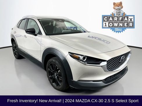 Used 2024 MAZDA CX-30 AWD 2.5 S w/ Select Sport Pkg image 1