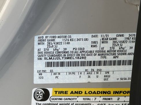 Used 2021 Lincoln Navigator Reserve w/ Luxury Package image 44