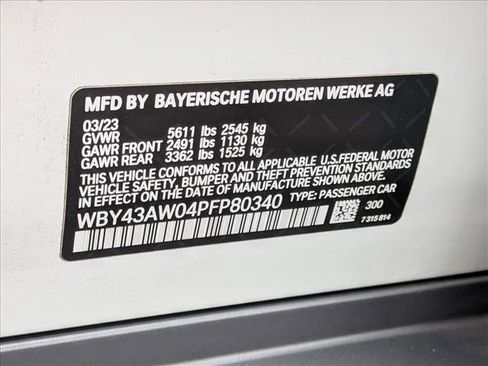 Certified 2023 BMW i4 eDrive35 w/ Premium Package RWD image 26