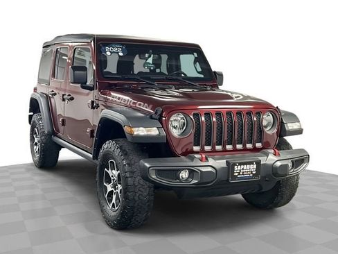 Used 2022 Jeep Wrangler Unlimited Rubicon w/ Cold Weather Group image 1