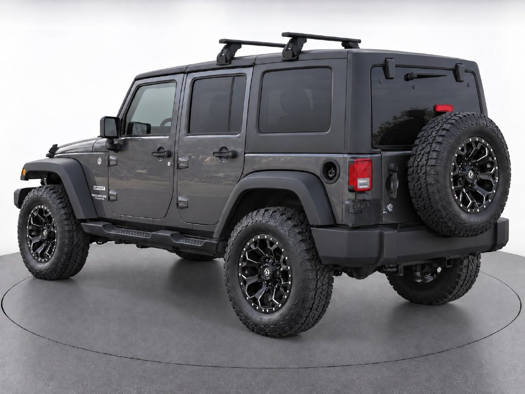 Used 2017 Jeep Wrangler Unlimited Sport w/ Quick Order Package 24S AWD/4WD image 7