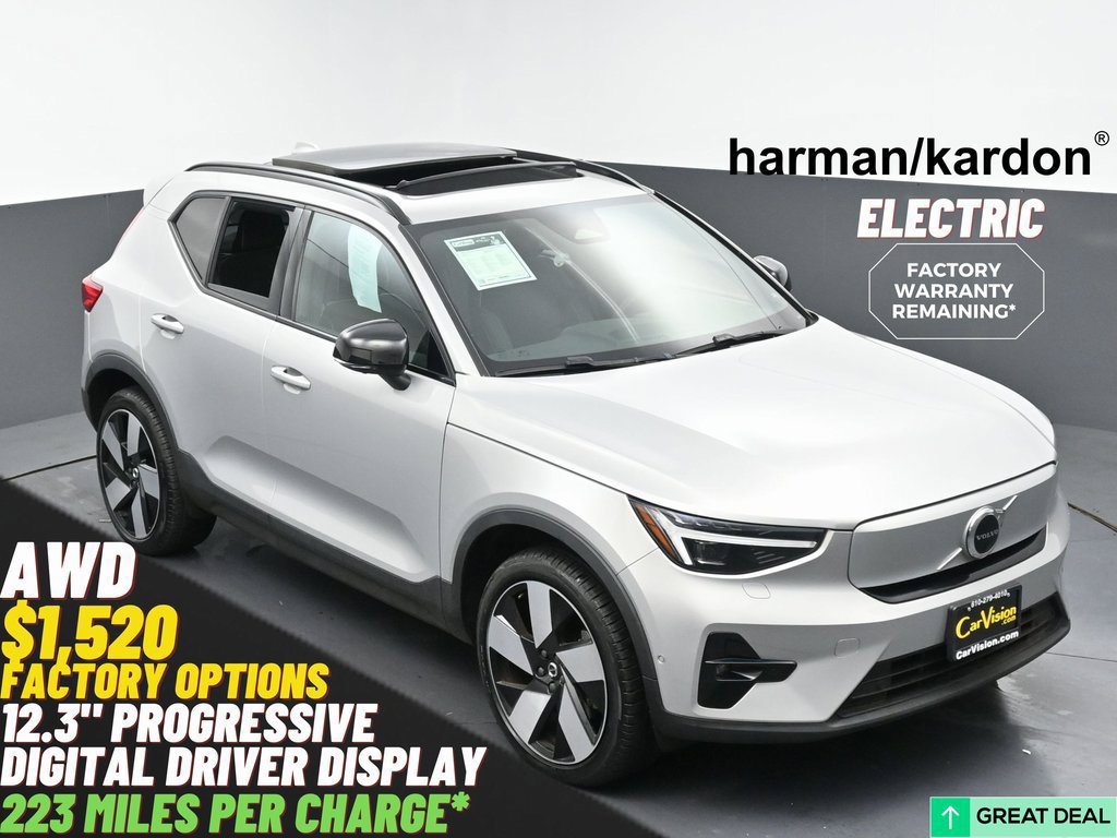 Used 2023 Volvo XC40 Recharge Ultimate w/ Protection Package Premier AWD/4WD image 1