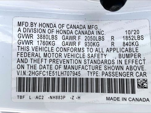 Used 2020 Honda Civic Si image 31