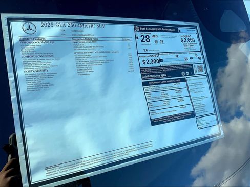 New 2025 Mercedes-Benz GLA 250 GLA 250 image 19