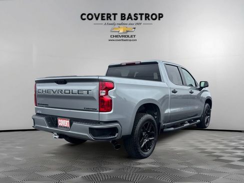 Used 2025 Chevrolet Silverado 1500 Custom w/ Turbomax Blackout Package RWD image 6