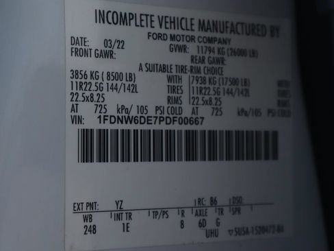 Used 2023 Ford F650 2WD Crew Cab Super Duty image 52